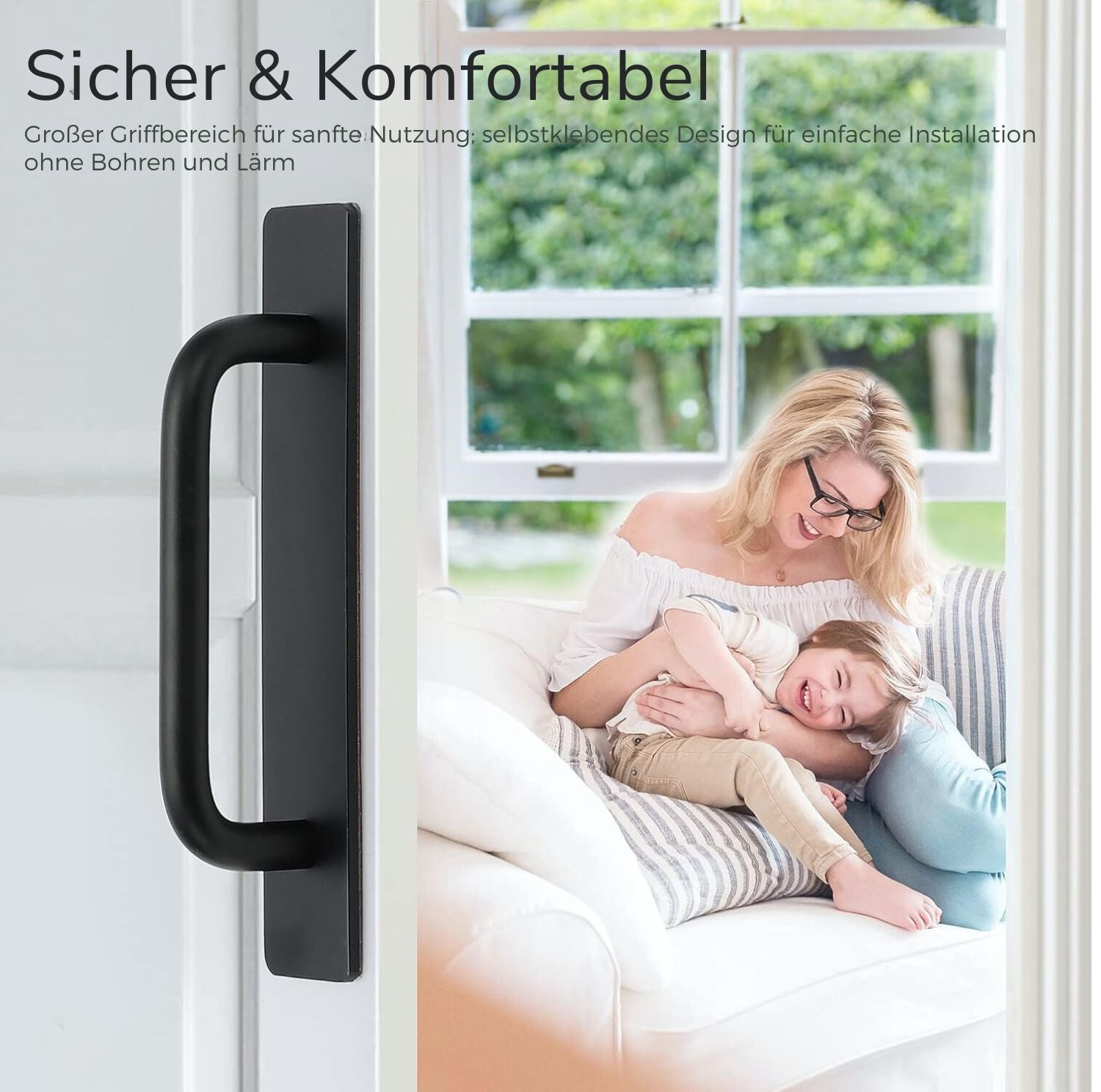 Serenosole™ StickMate Schrankgriff | Selbstklebende Cabinet Handles | Beliebteste Schrankgriffe 2024 (1+1 GRATIS)