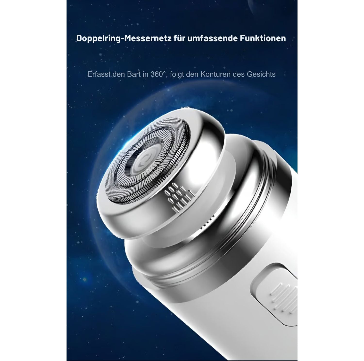 Serenosole™ SwiftShave Mini Tragbarer Elektrorasierer | Glatter Rasur überall, jederzeit | Dein Lieblingsreise-Rasierer 2024