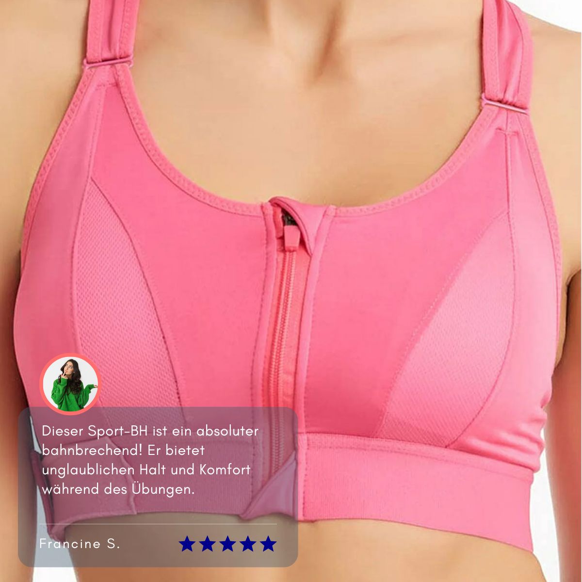 Serenosole™ Sleek & Chic Sport BH | Ultimativer Komfort und Unterstützung bei jedem Workout | Bester Passform Sport-BH 2024 (Zweite GRATIS hinzufügen)