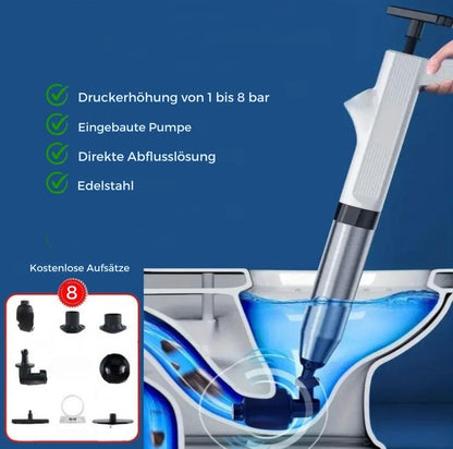 Serenosole™ ClogBlaster | Sprengt hartnäckige Verstopfungen in Sekunden weg | Leistungsstärkster Rohrreiniger 2025