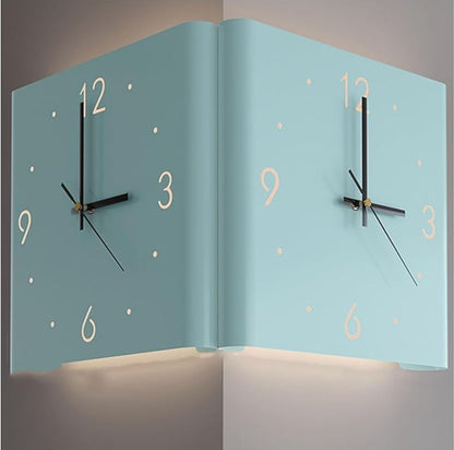 Serenosole™ TimeEdge Eckenrand Uhr | Passt nahtlos in Ecken und sieht dabei stilvoll aus | Trendigste Eckuhr 2024
