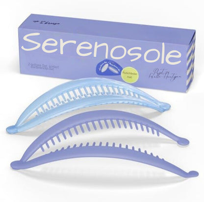 Serenosole™ FlexiClip Bananenclip | Hält das Haar sicher an Ort und Stelle (2+2 GRATIS)