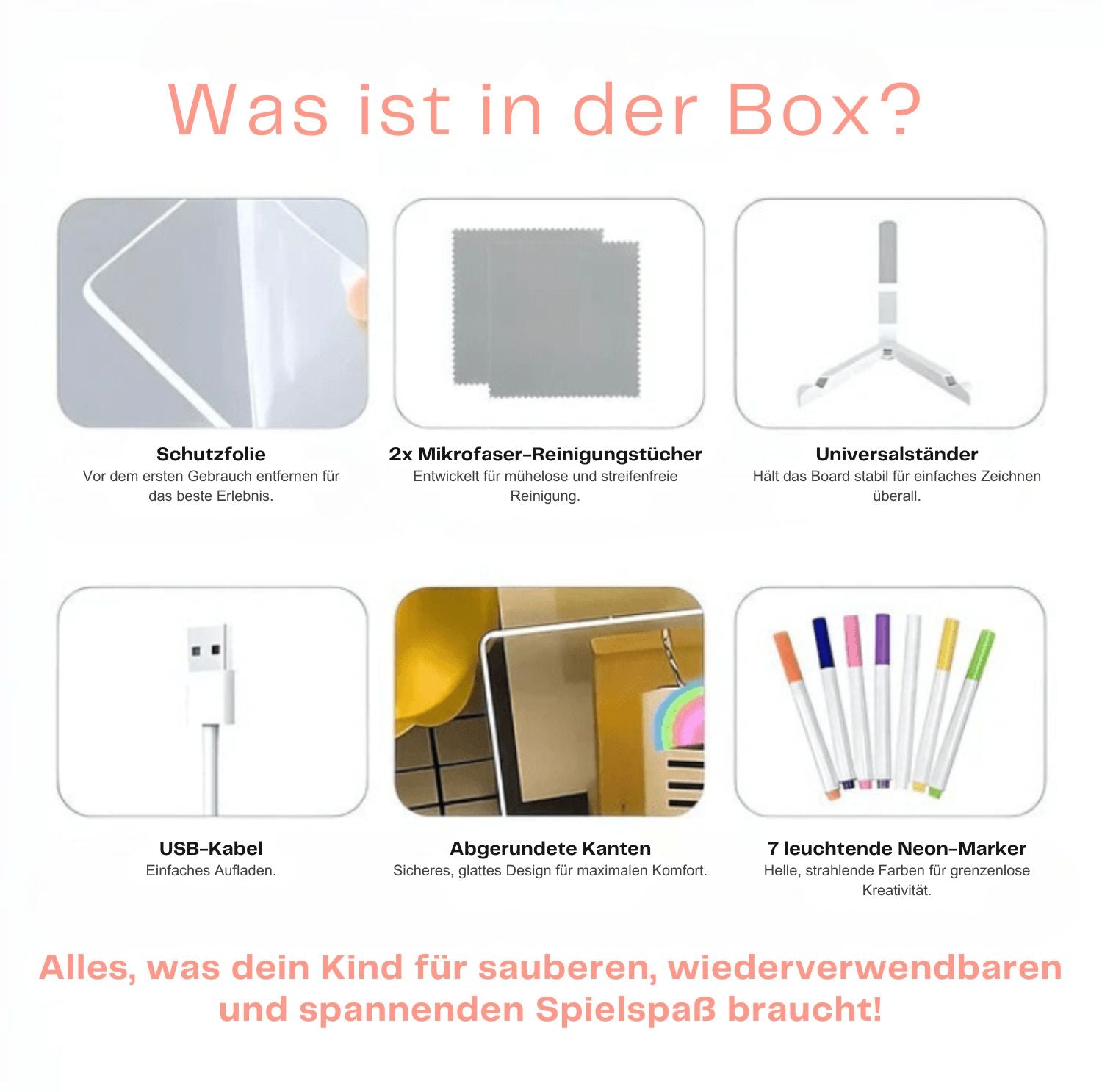Serenosole™ LumiBoard | Endlose leuchtende Zeichnungen ohne Chaos | Hellerste Zeichenplatte 2025