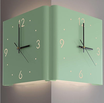 Serenosole™ TimeEdge Eckenrand Uhr | Passt nahtlos in Ecken und sieht dabei stilvoll aus | Trendigste Eckuhr 2024