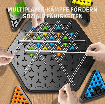 Serenosole™ StrategiQuest Triangelspiel | Portabel und Spaß für alle Altersgruppen | Strategischer Spaß, Überall 2024