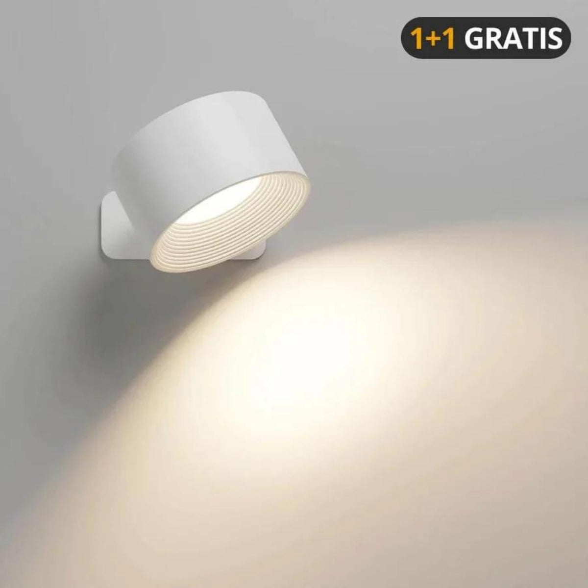 Serenosole™ Aurora 360° Wandleuchte | Keine unansehnlichen Schnüre in Sicht (1+1 GRATIS)