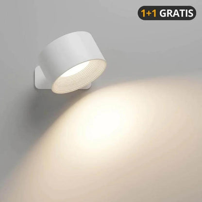 Serenosole™ Aurora 360° Wandleuchte | Keine unansehnlichen Schnüre in Sicht (1+1 GRATIS)