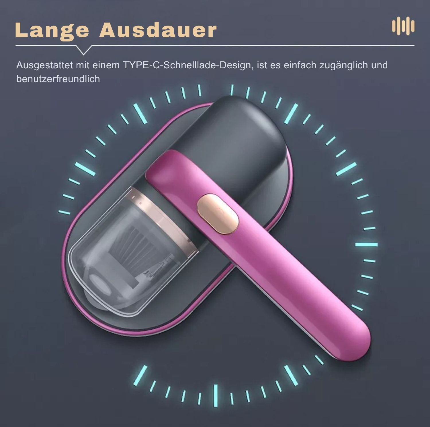 Serenosole™ DustBreeze | Vernichte Staub und Keime mit kräftiger Saugkraft | Der Leistungsstärkste Handstaubsauger 2025