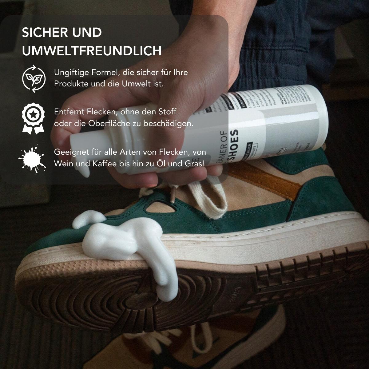 Sérénosols™Nettoyant à chaussures et brosse de qualité supérieure (70% REMISE)