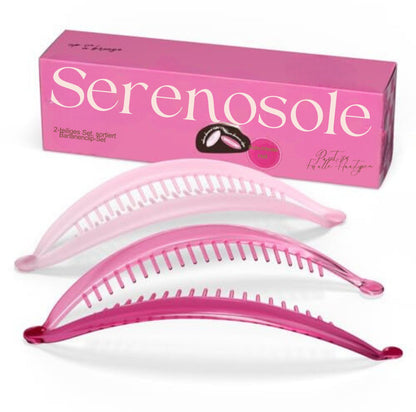 Serenosole™ FlexiClip Bananenclip | Hält das Haar sicher an Ort und Stelle (2+2 GRATIS)