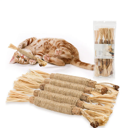 Serenosole™ MeowTastic | Hält deine Katze beschäftigt, reinigt dabei natürlich die Zähne und sorgt für frischen Atem | Lieblingsspielzeug für Katzen 2025