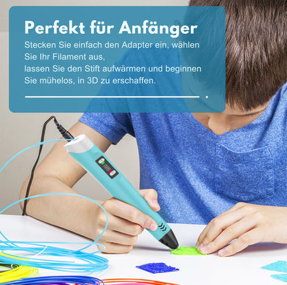 Serenosole™ DreamPen 3D-Stift | Entfalte deine Kreativität mit endlosen 3D-Designs (+ GRATIS Komplettpaket)
