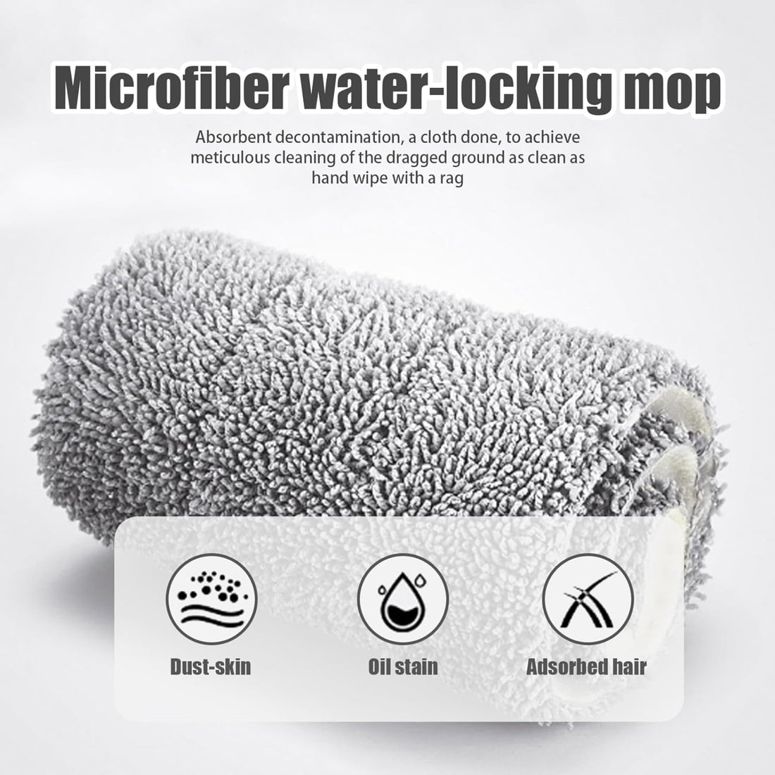 Serenosole™ Premium Mikrofaserpads für den Dirtbuster