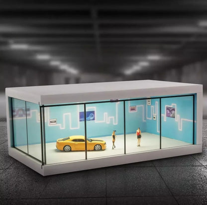 Serenosole™ GlowGarage | Präsentiere deine Autos stilvoll mit atemberaubender Showroom-LED-Beleuchtung | Bestes Spielzeugauto-Garage 2025