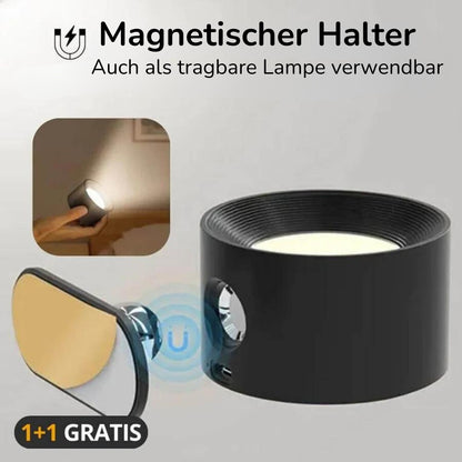 Serenosole™ Aurora 360° Wandleuchte | Keine unansehnlichen Schnüre in Sicht (1+1 GRATIS)