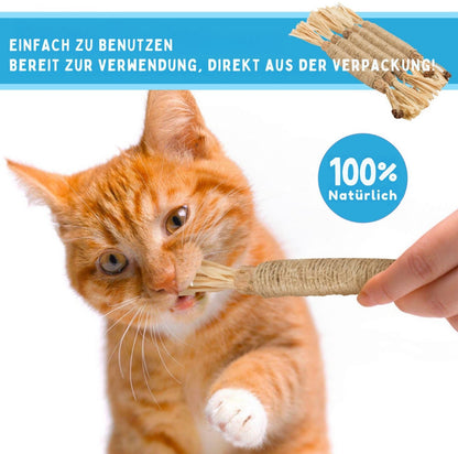 Serenosole™ MeowTastic | Hält deine Katze beschäftigt, reinigt dabei natürlich die Zähne und sorgt für frischen Atem | Lieblingsspielzeug für Katzen 2025
