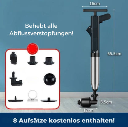 Serenosole™ ClogBlaster | Sprengt hartnäckige Verstopfungen in Sekunden weg | Leistungsstärkster Rohrreiniger 2025