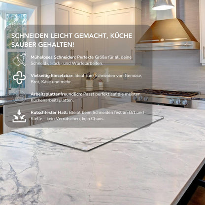 Serenosole™ EasyChop | Schneiden, hacken und mühelos aufräumen | Beste Küchen Schneidebrett 2025