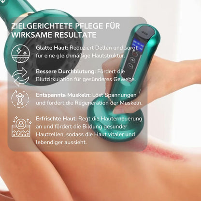 Serenosole™ CellaGlow Anti Cellulite Massagegerät | Für eine glattere Haut und zur Verbesserung der Durchblutung | SchlankSculpt 2024 (+GRATIS Massageöl)