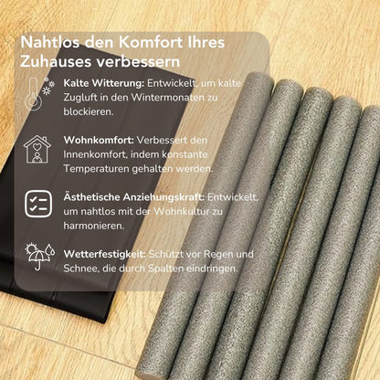 Serenosole™ DoorCushion| Blockiert kalte Zugluft und Lärm | Beste Lösung gegen Kälte 2024 (2+2 GRATIS)