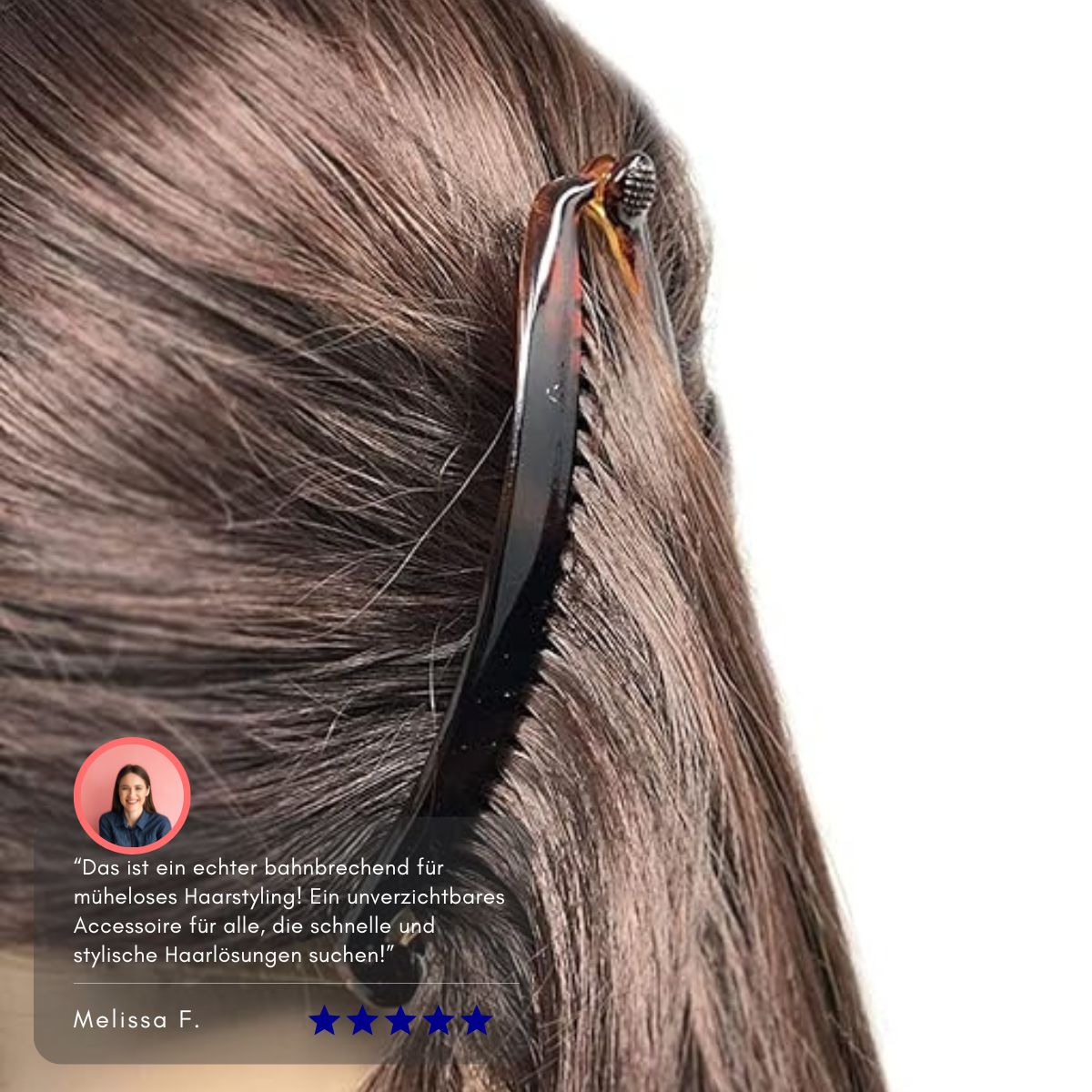 Serenosole™ FlexiClip Bananenclip | Hält das Haar sicher an Ort und Stelle (2+2 GRATIS)