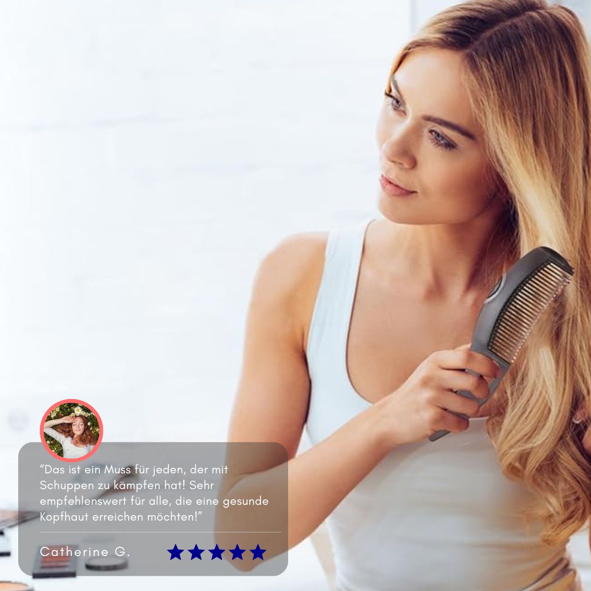 Serenosole™ HealthyScalp | Entfernt Schuppen, fördert eine gesündere Kopfhaut | Beste Lösung gegen Schuppen 2024 (1+1 GRATIS)