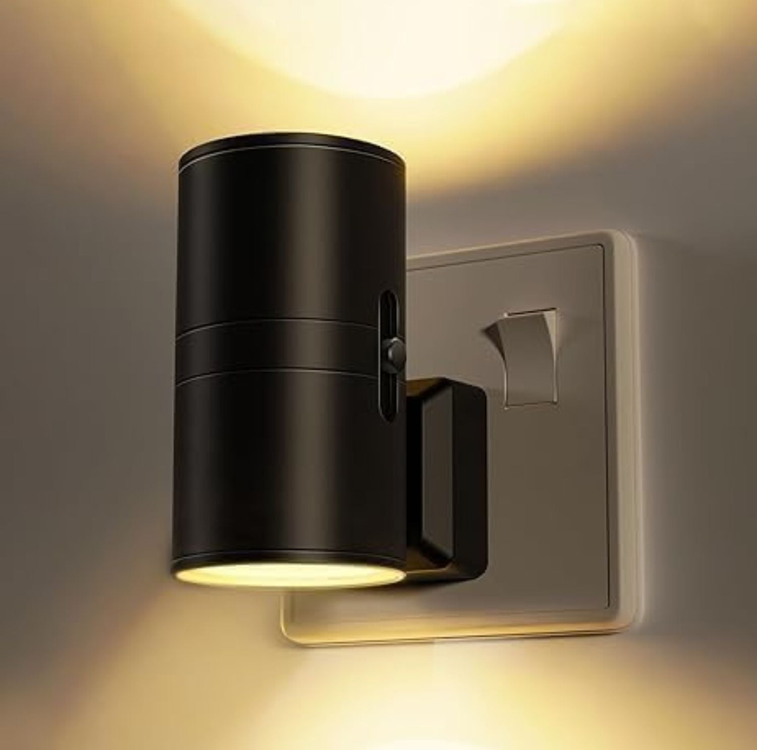 Serenosole™ NightAura Dimmbares LED-Nachtlicht | Stelle das Licht ganz nach deinem Wunsch ein – Tag und Nacht