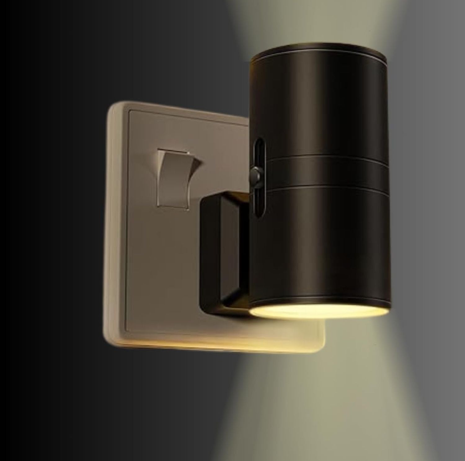Serenosole™ NightAura Dimmbares LED-Nachtlicht | Stelle das Licht ganz nach deinem Wunsch ein – Tag und Nacht