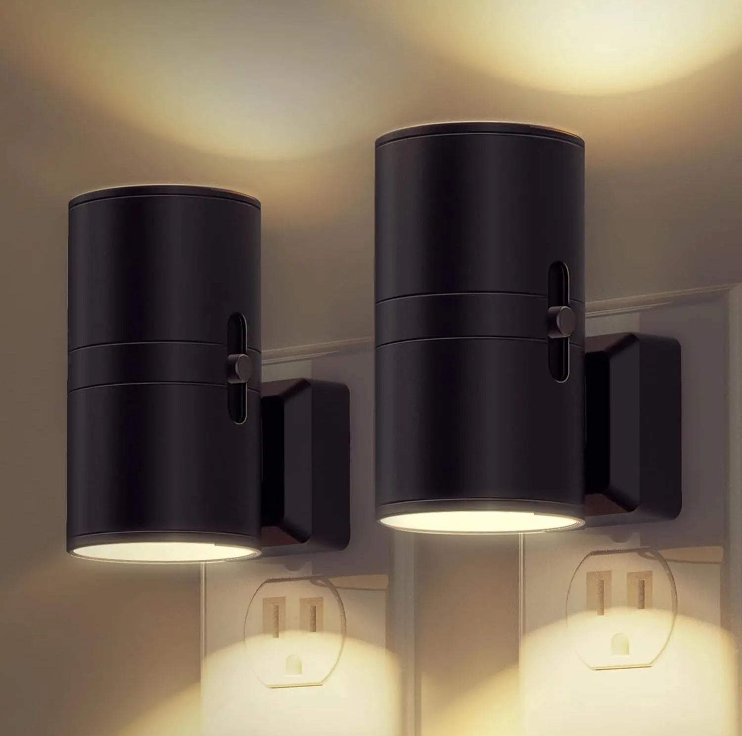 Serenosole™ NightAura Dimmbares LED-Nachtlicht | Stelle das Licht ganz nach deinem Wunsch ein – Tag und Nacht