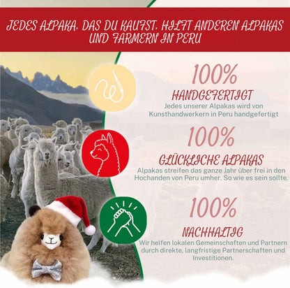 Serenosole™ CozyCuddle Flauschiges Alpaka | Das weichste, flauschigste Kuscheln, das du je erleben wirst