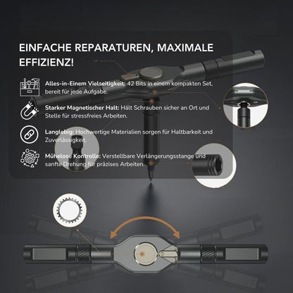 Serenosole™ MagniFix | Magnetische Präzision für mühelose Reparaturen | Ultimatives Schraubendreher-Set 2025