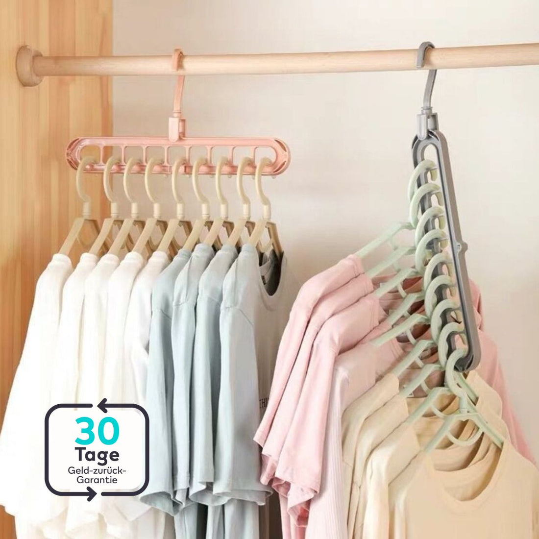 Serenosole™ FlexHanger | Halte deinen Kleiderschrank perfekt organisiert | Bester Multifunktionaler Kleiderbügel 2025 (1+1 GRATIS)