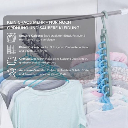 Serenosole™ FlexHanger | Halte deinen Kleiderschrank perfekt organisiert | Bester Multifunktionaler Kleiderbügel 2025 (1+1 GRATIS)
