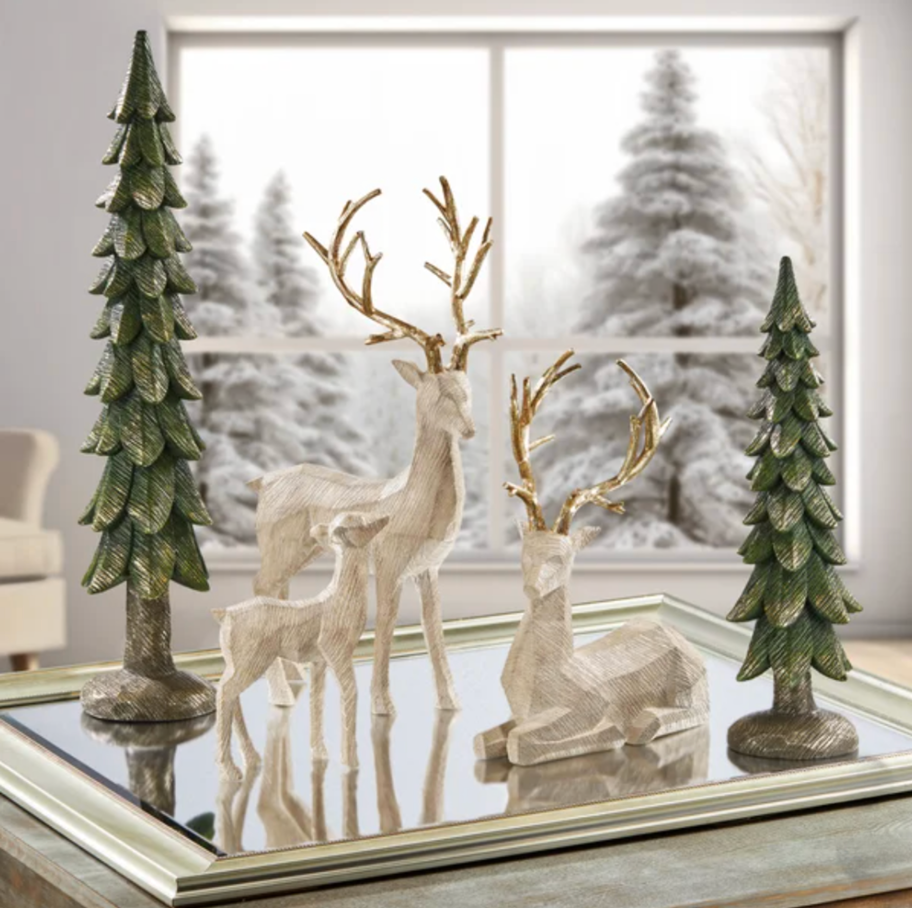 Serenosole™ EverDeer Weihnachtsrentier | Bringt festliche Stimmung und warme Verbundenheit | Gemütlichster Weihnachts-Hirsch 2024