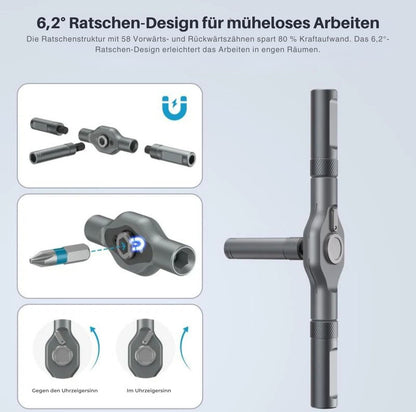 Serenosole™ MagniFix | Magnetische Präzision für mühelose Reparaturen | Ultimatives Schraubendreher-Set 2025