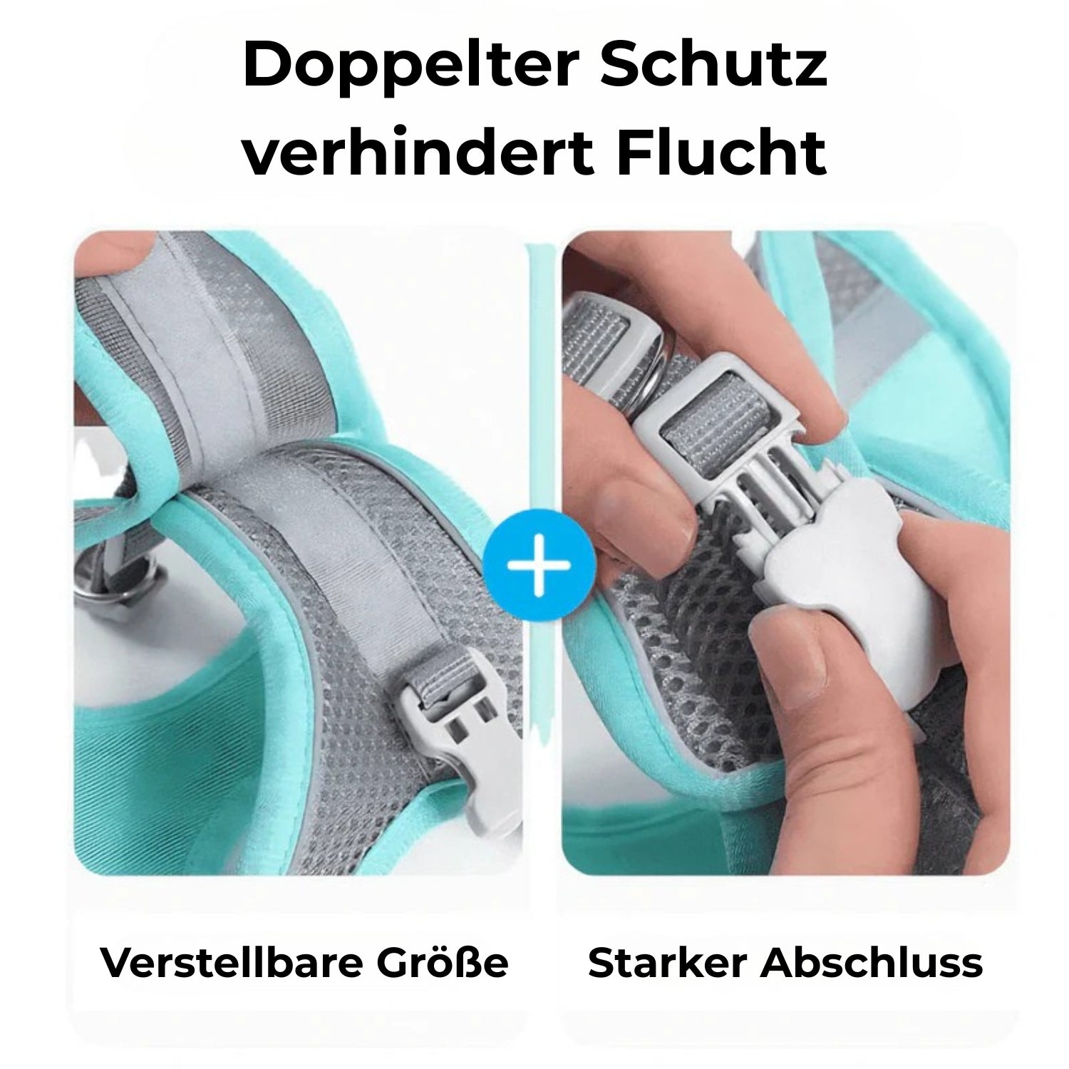Serenosole™ CatVenture | Bequemes Anti-Ausbruch-Geschirr für Katzen | Mehr Bewegung, weniger Sorgen (1+1 GRATIS)