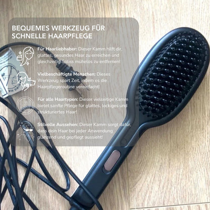 Serenosole™ GlideEase Splisskamm | Entfernt mühelos Spliss