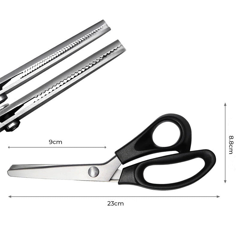 Serenosole™ FlexiCut Allzweckschere | Perfekt zum Schneiden, Zerschneiden und Slicen von fast allem