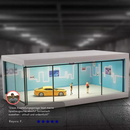 Serenosole™ GlowGarage | Präsentiere deine Autos stilvoll mit atemberaubender Showroom-LED-Beleuchtung | Bestes Spielzeugauto-Garage 2025