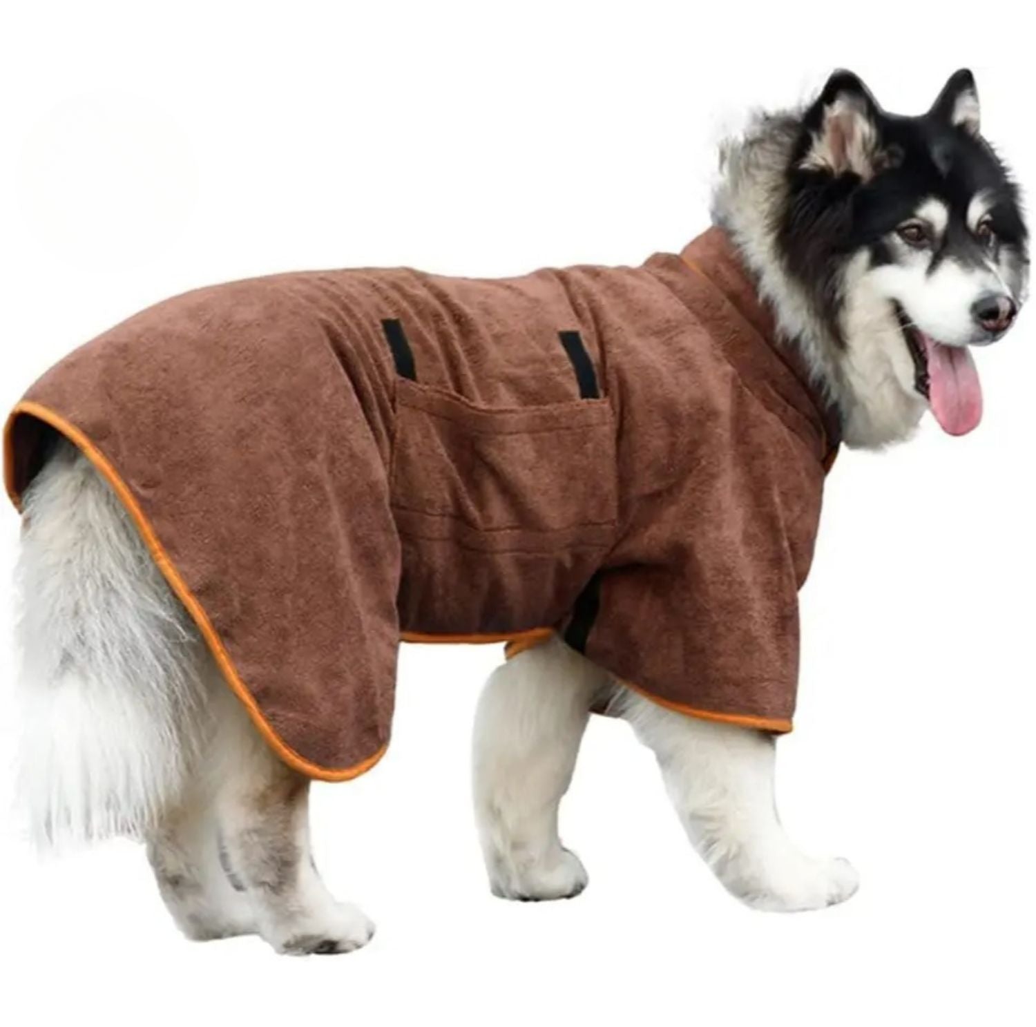 Serenosole™ PupComfort Bademantel für Hunde | Hält Hunde warm und trocken | Die beste Lösung für nasse Hunde 2024