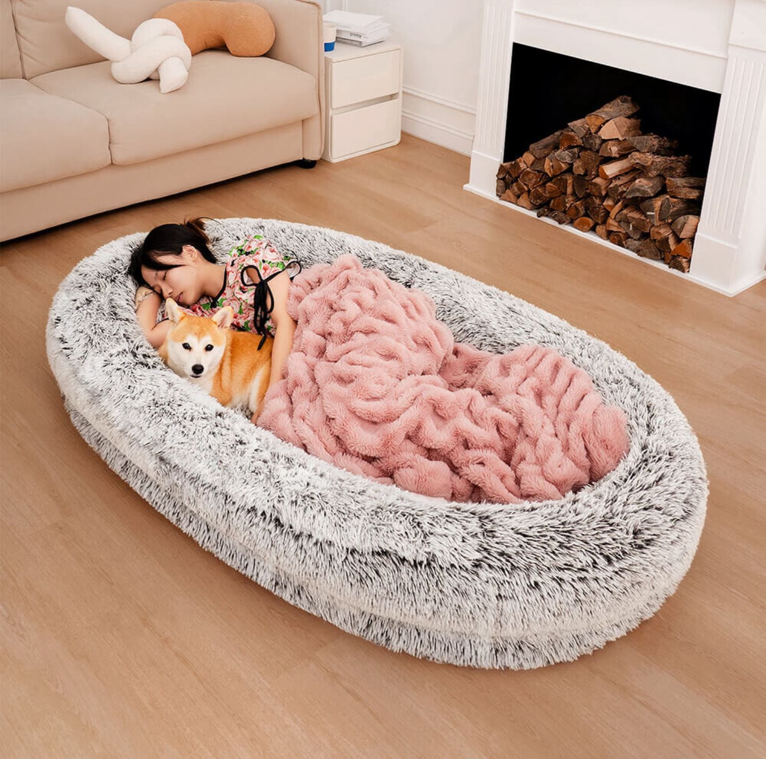 Serenosole™ DreamPaws Hundebett | Schafft den ultimativen Entspannungsplatz für deinen Hund | Das perfekte Hundehimmel 2024