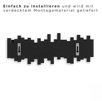 Serenosole™ FlexiHang Klavier-Kleiderständer | Hält alles organisiert und maximiert den Platz an der Wand | Stilvolles Wandgarderobe 2024