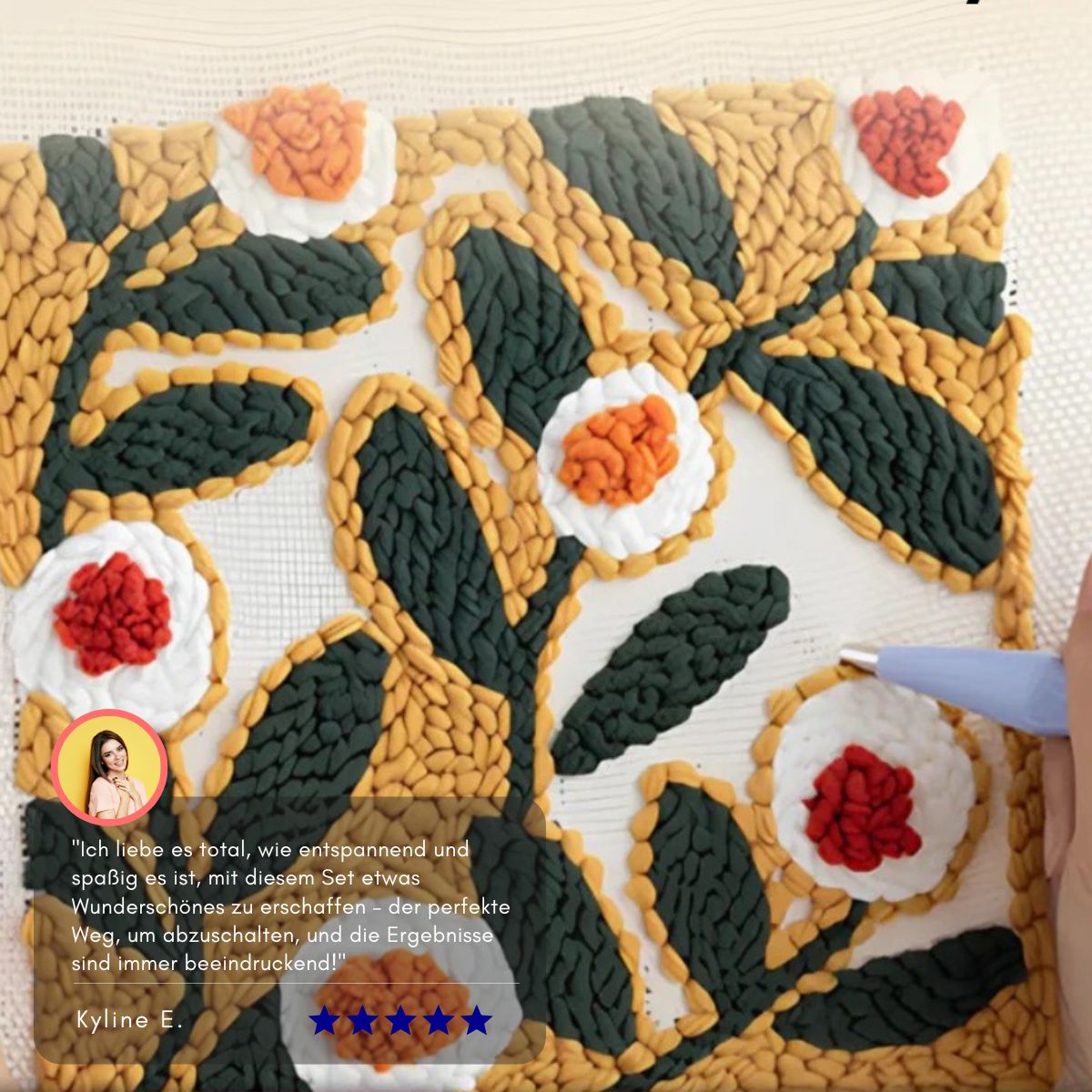 Serenosole™ ArtfulStitch | Entspanne dich, kreiere und verwandle Fäden in beeindruckende Kunst | Alles-in-einem-Paket (1+1 GRATIS)